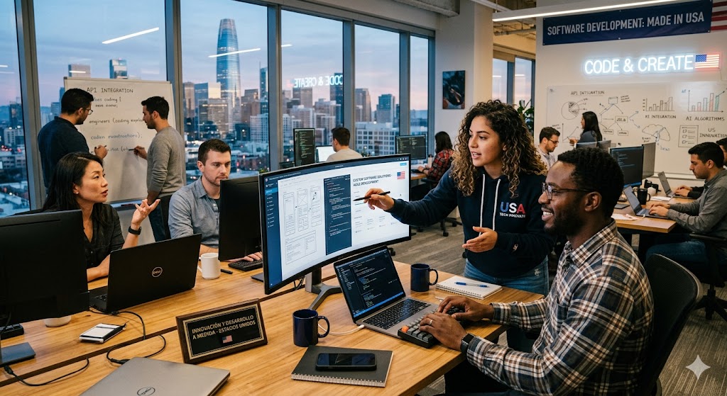 Desarrollo de software de seguridad 13 Empresas de software de Estados Unidos: Innovación y Desarrollo a Medida