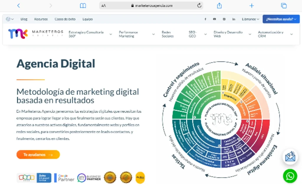 Ranking de mejores agencias de marketing en Colombia: ¿qué tener en cuenta para elegir? Marketeros