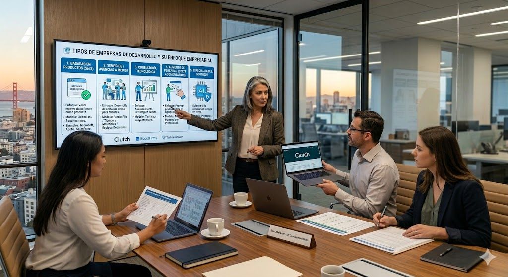 Donde puedo contratar una empresa de desarrollo de software confiable en EE. UU Tipos de empresas de desarrollo y su enfoque empresarial